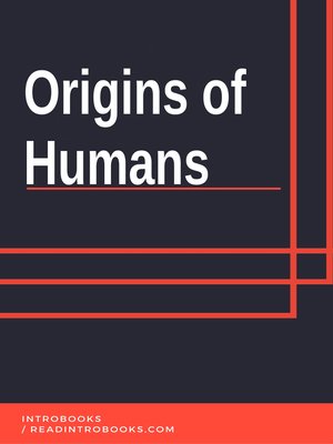 cover image of Origins of Humans